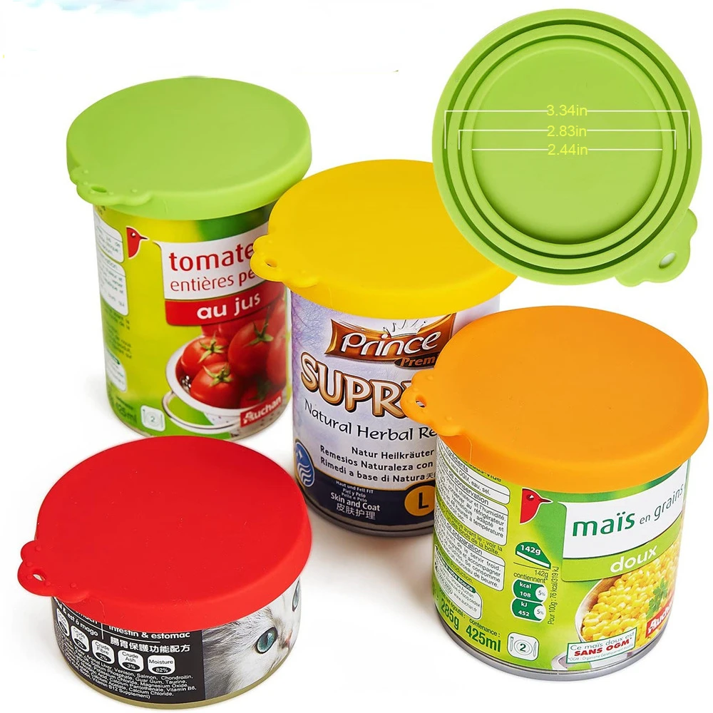 Tin Container Lid - 3 في 1 تخزين المواد الغذائية