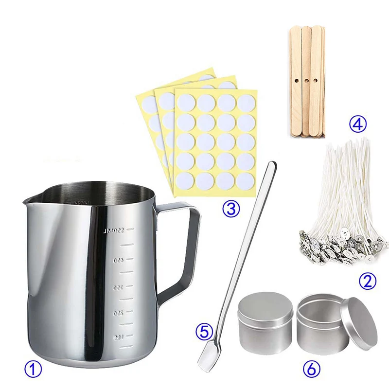 Candle Making Jug - مجموعة مستلزمات صناعة الشموع DIY أدوات