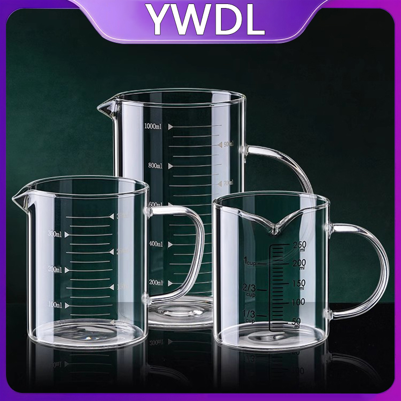 كوب قياس زجاجي من YWDL مع مقبض - مراجعة Candle Making Jug وسعره