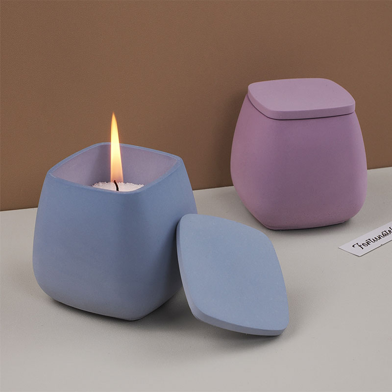قالب سيليكون لصنع أكواب الشموع - مراجعة Candle Making Jars With Lids وسعره