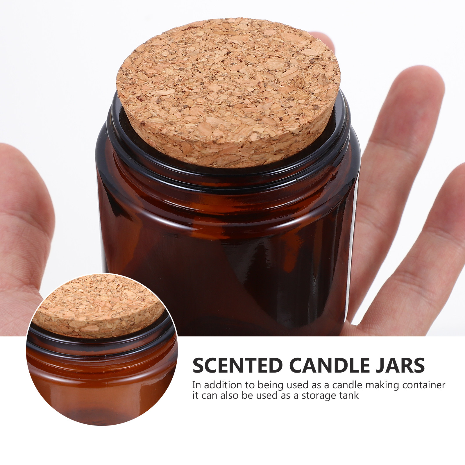 مجموعة من 4 قطع عبوات زجاجية ع - مراجعة Candle Making Jars With Lids وسعره