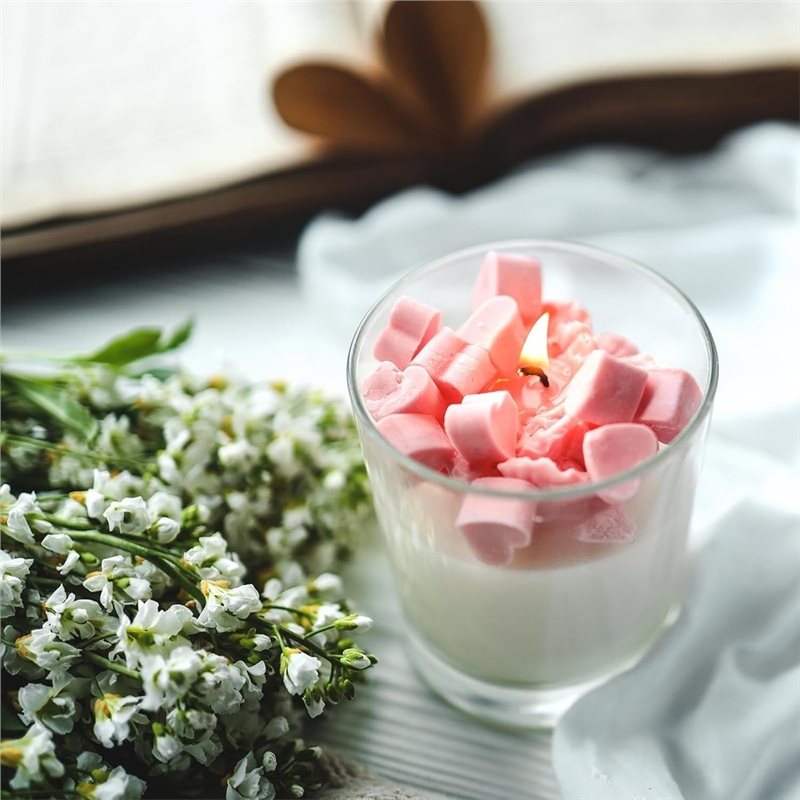عبوات شموع ABRU - 12 قطعة - عب - مراجعة Candle Making Jars With Lids وسعره
