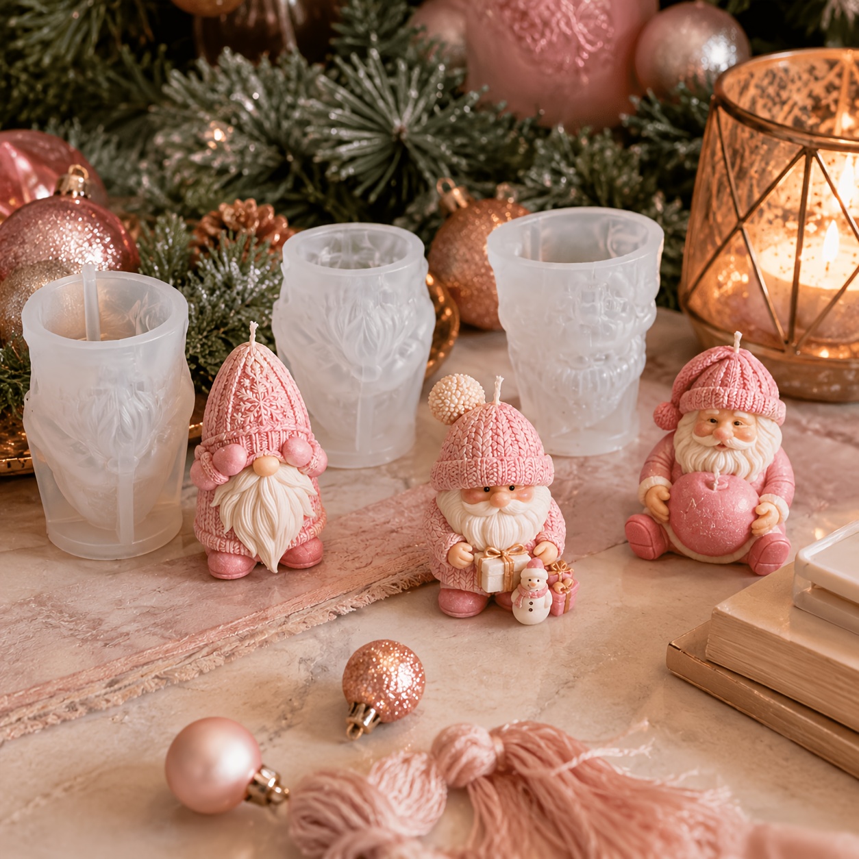 قالب شمع سيليكون على شكل قزم ع - مراجعة Candle Making Kits وسعره