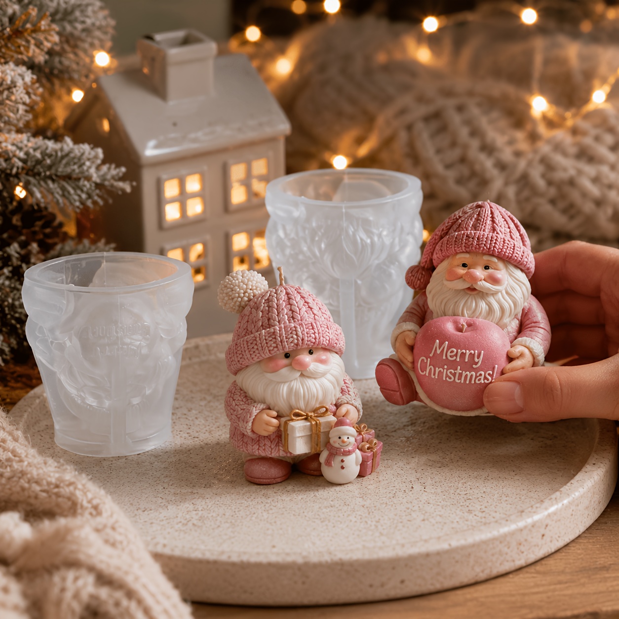 قالب شمع سيليكون على شكل قزم ع - مراجعة Candle Making Kits وسعره