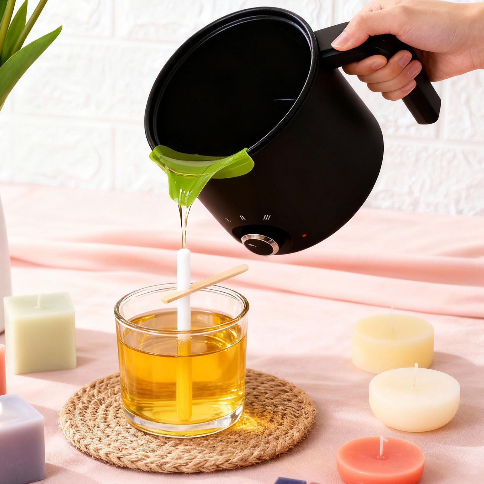 وعاء كهربائي لصهر شمع الشموع س - مراجعة Candle Making Kits وسعره
