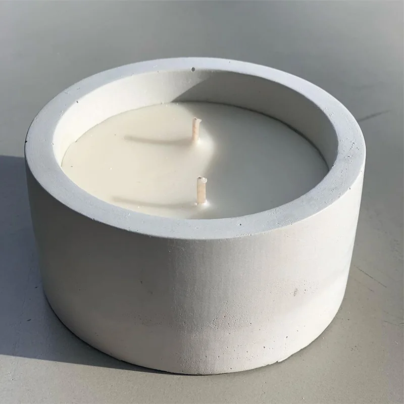 3 أحجام قوالب الخرسانة الاسمنت - مراجعة Candle Making Jug وسعره