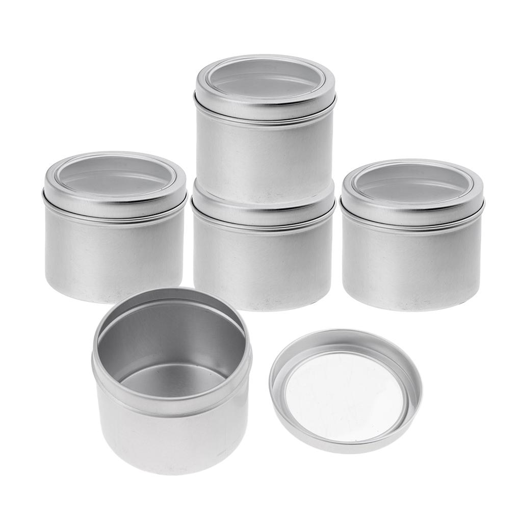 علب مستحضرات تجميل فارغة من ال - مراجعة Tin Container Lid وسعره